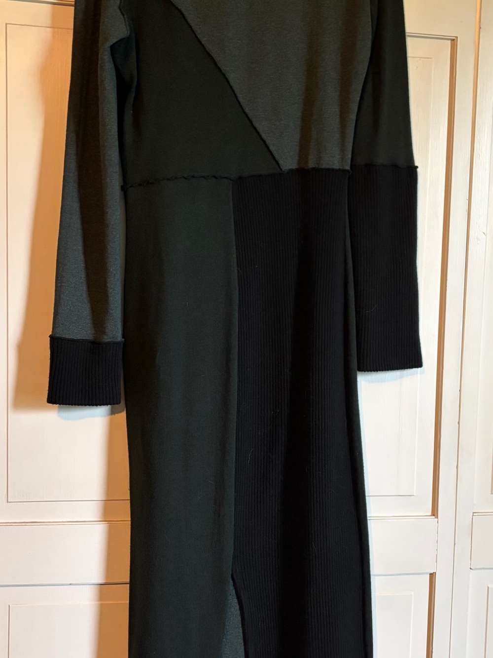 Maison Martin Margiela Dark Green and Black Knit Garment